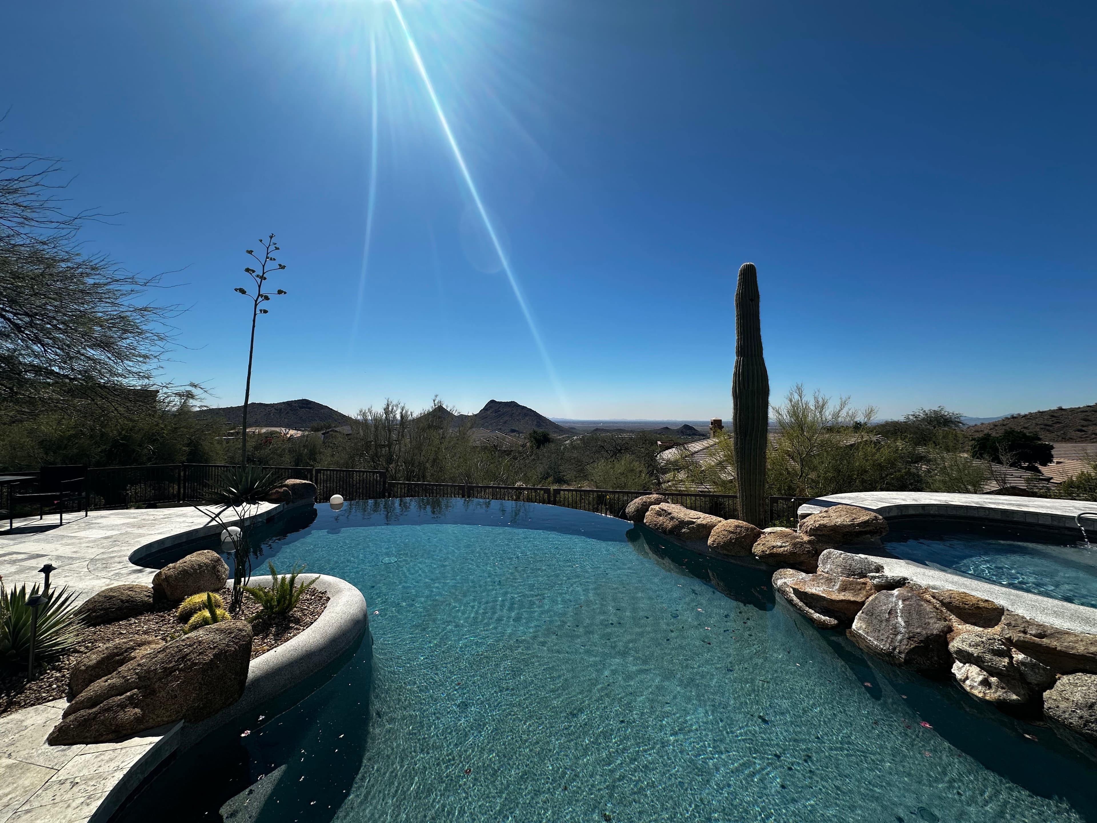 Project Sparkling Pool Paradise in the Desert image